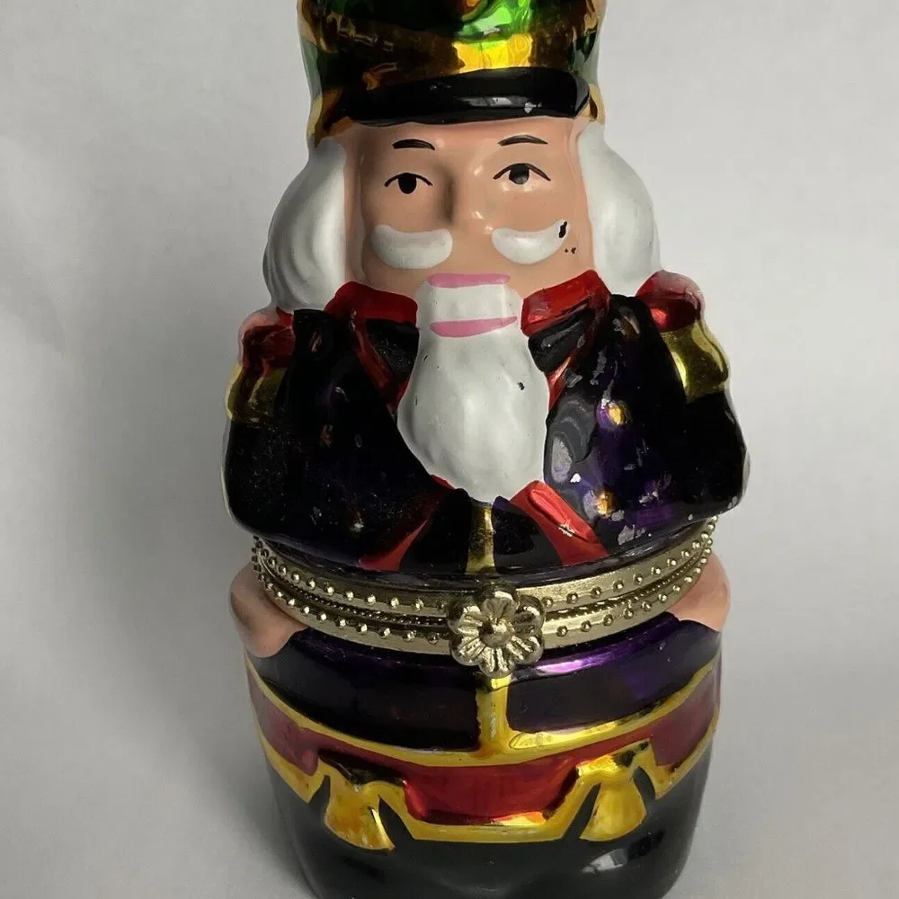 VTG Mr.Christmas Nutcracker Toy Soldier‎ Music Box Plays Dance Sugar Plum Fairy